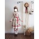 Miss Point Strawberry Pictorial Blouse Salopette JSK and One Piece(Reservation/2 Colours/Full Payment Without Shipping)